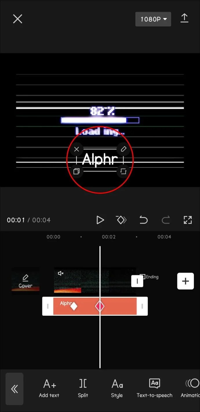 نحوه استفاده از Keyframes در CapCut