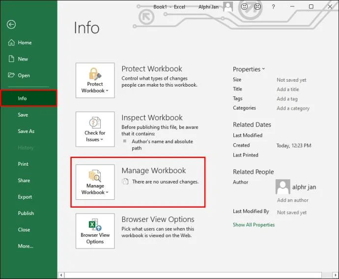 Jak przywrócić poprzednią wersję pliku programu Excel