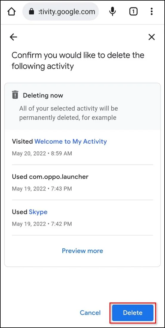 Cara Mengosongkan Sejarah Carian Dalam Chrome