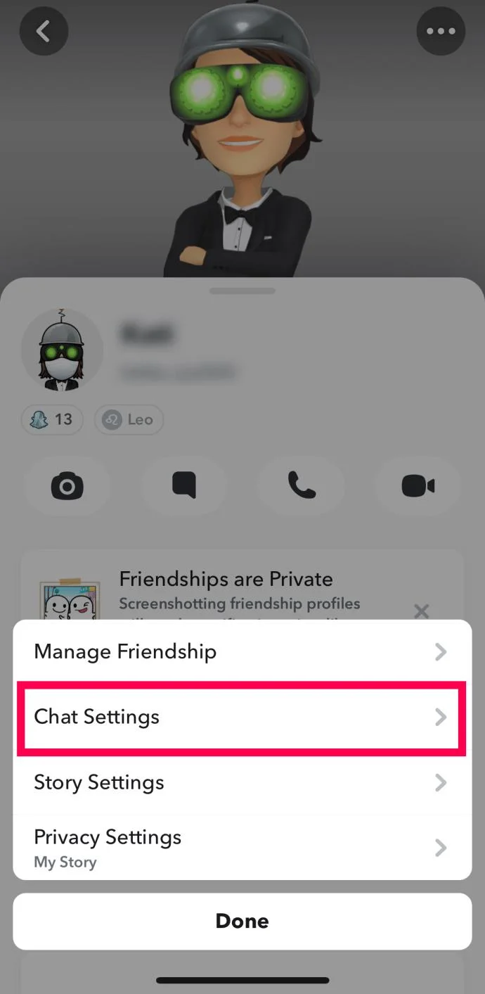 Jak wyłączyć powiadomienia o pisaniu na Snapchacie