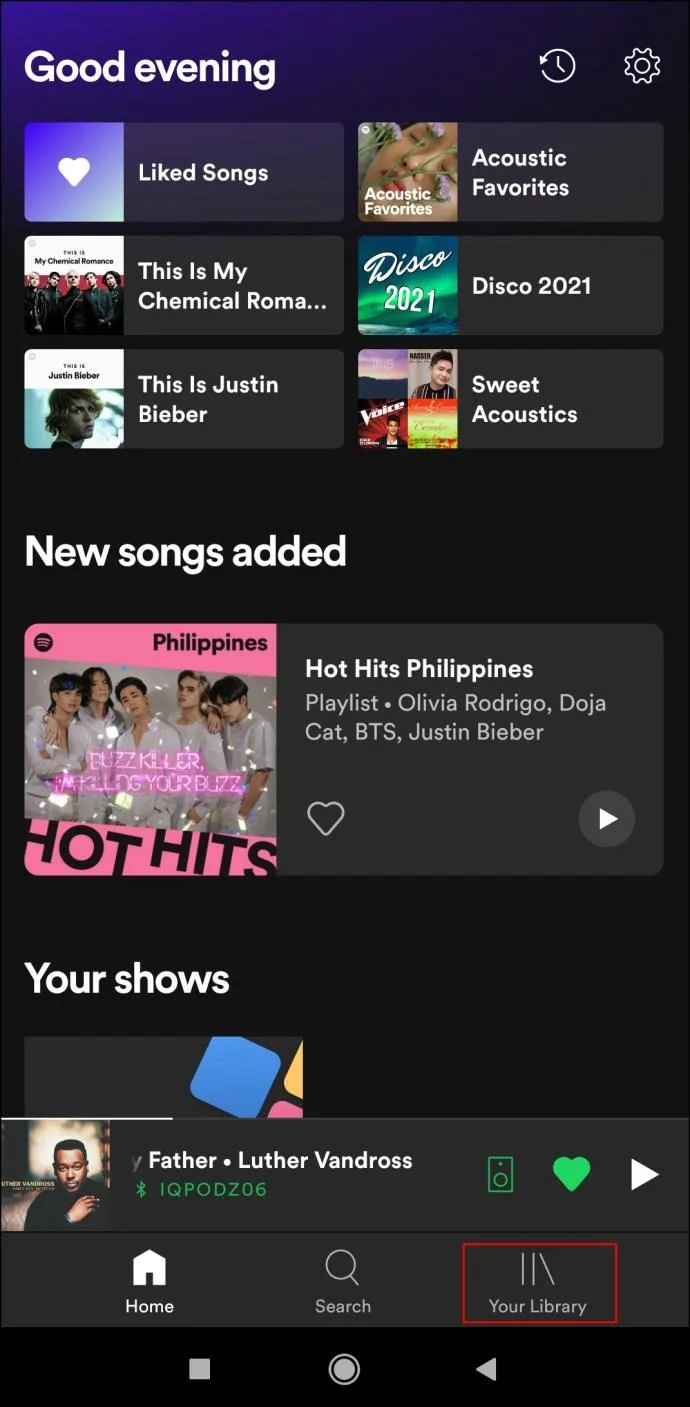نحوه حذف آهنگ های لایک شده در برنامه Spotify