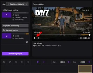 نحوه ساخت کلیپ در Twitch