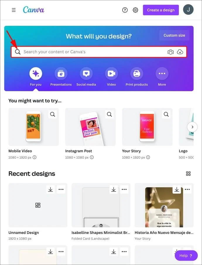 چگونه یک شکل را با یک تصویر در Canva پر کنیم