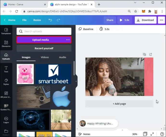 نحوه استفاده از Canva برای ایجاد یک تصویر کوچک YouTube نحوه استفاده از Canva برای ایجاد یک تصویر کوچک YouTube
