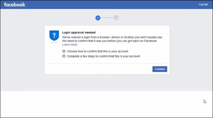 Approbation de connexion requise pour Facebook&nbsp;?  Voici ce qu'il faut faire