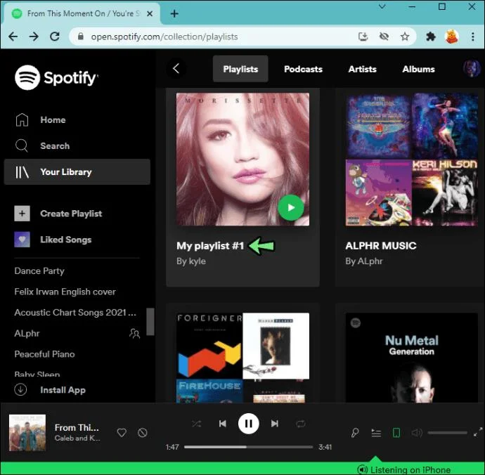 Kun je controleren wie je afspeellijst leuk vond in Spotify?