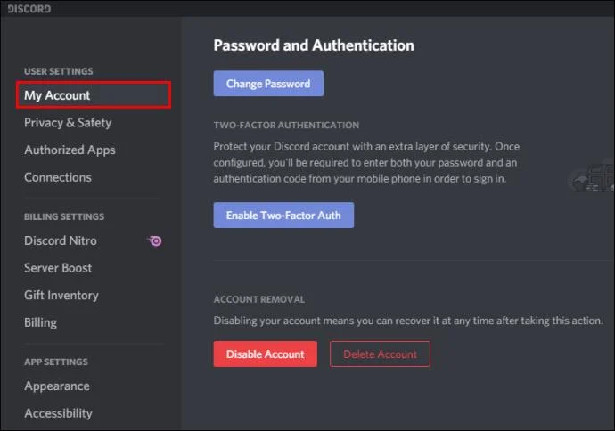 چگونه شماره تلفن را از Discord جدا کنیم