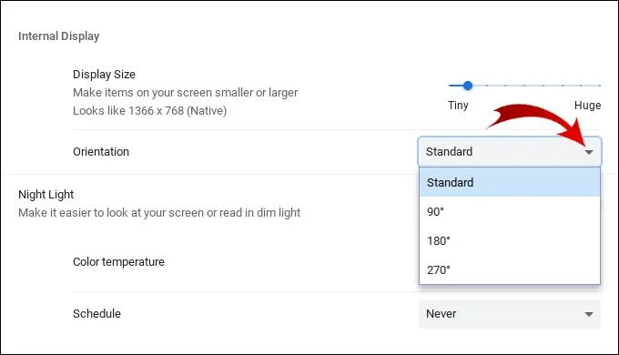 نحوه غیرفعال کردن صفحه لمسی Chromebook