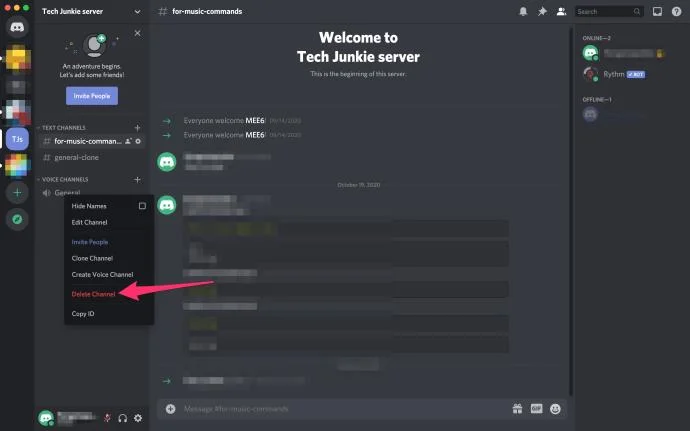 چگونه یک کانال صوتی را در Discord ترک کنیم