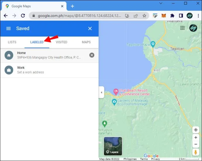 Google 지도에서 라벨을 끄는 방법