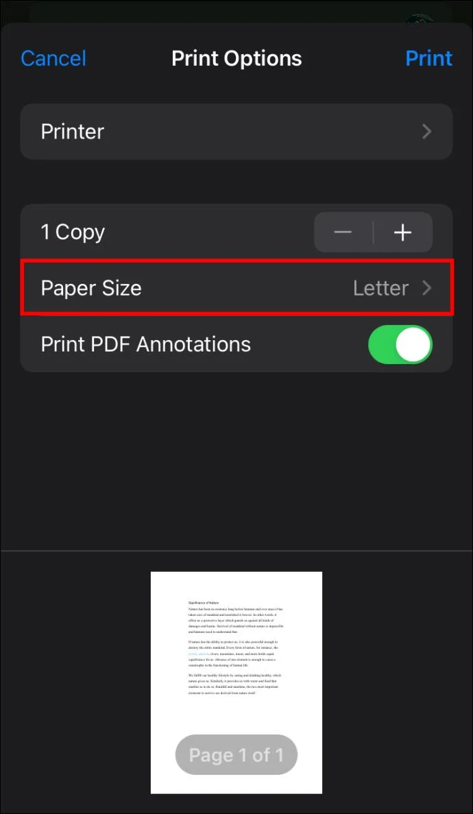 Cómo cambiar el tamaño de página en Google Docs