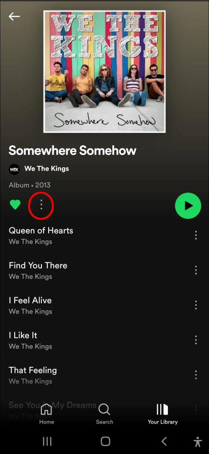 چگونه همه آهنگ ها را در لیست پخش Spotify لایک کنیم