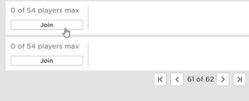 Roblox에서 빈 서버를 찾는 방법