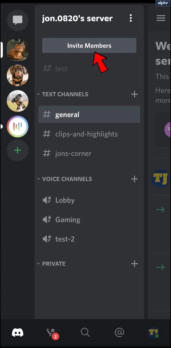 چگونه کسی را به یک سرور در Discord دعوت کنیم