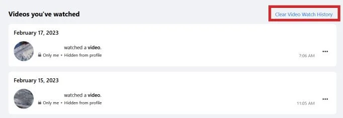 Como ver vídeos assistidos recentemente no Facebook