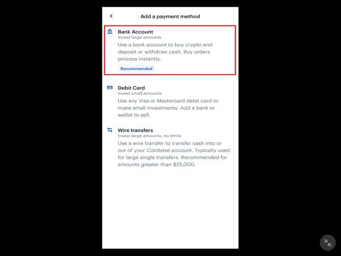 Coinbase에서 은행으로 인출하는 방법