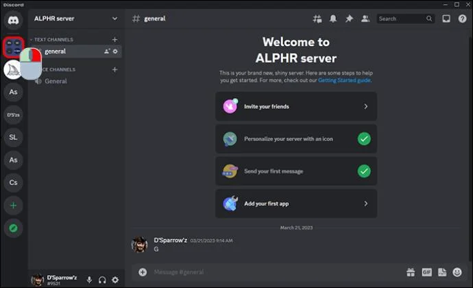چگونه سرورهای متقابل را در Discord پنهان کنیم
