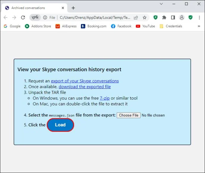 Jak znaleźć swoje stare wiadomości Skype