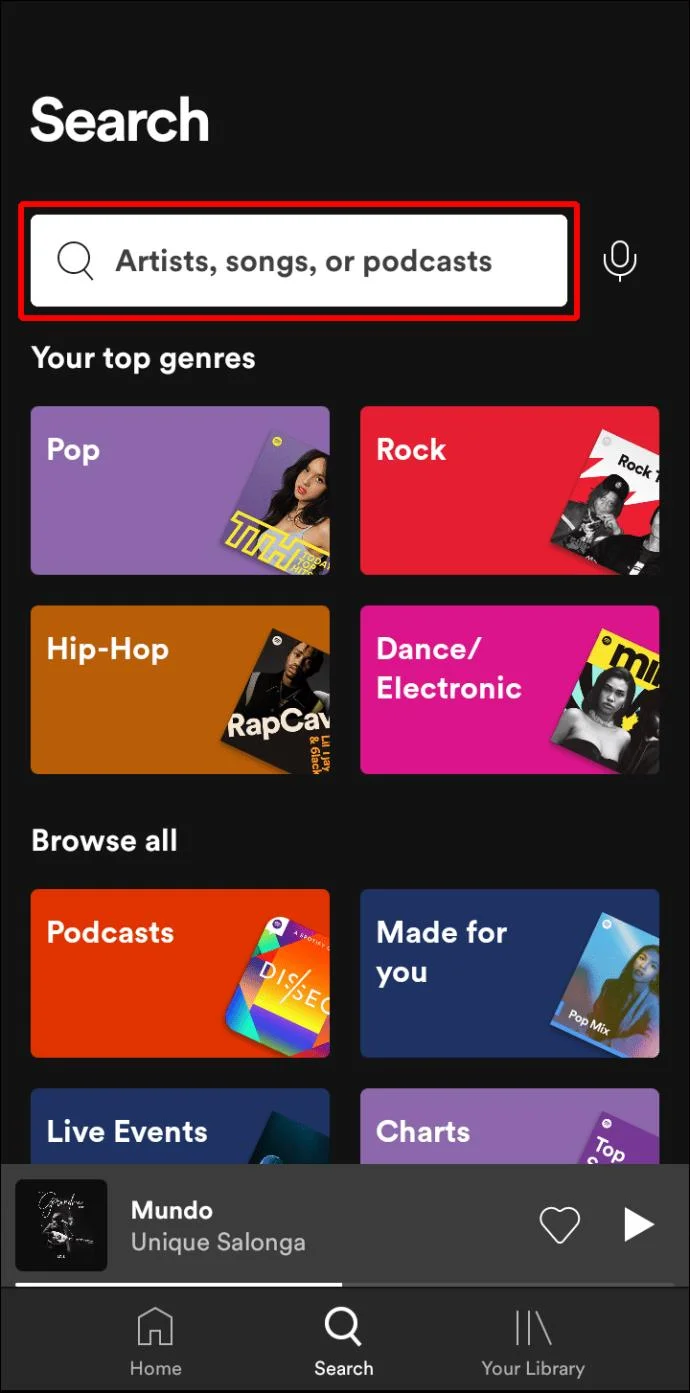 نحوه مشاهده متن ترانه در Spotify