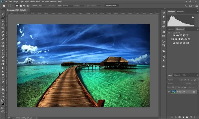 So fügen Sie einem Foto einen Rand hinzu