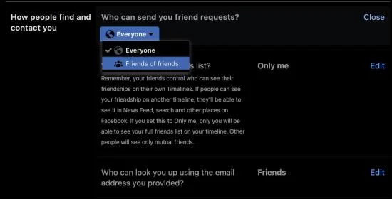 ¿Por qué no aparece Agregar amigo en Facebook?
