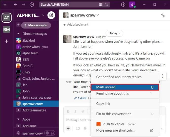 چگونه به یک پیام خاص در Slack پاسخ دهیم چگونه به یک پیام خاص در Slack پاسخ دهیم