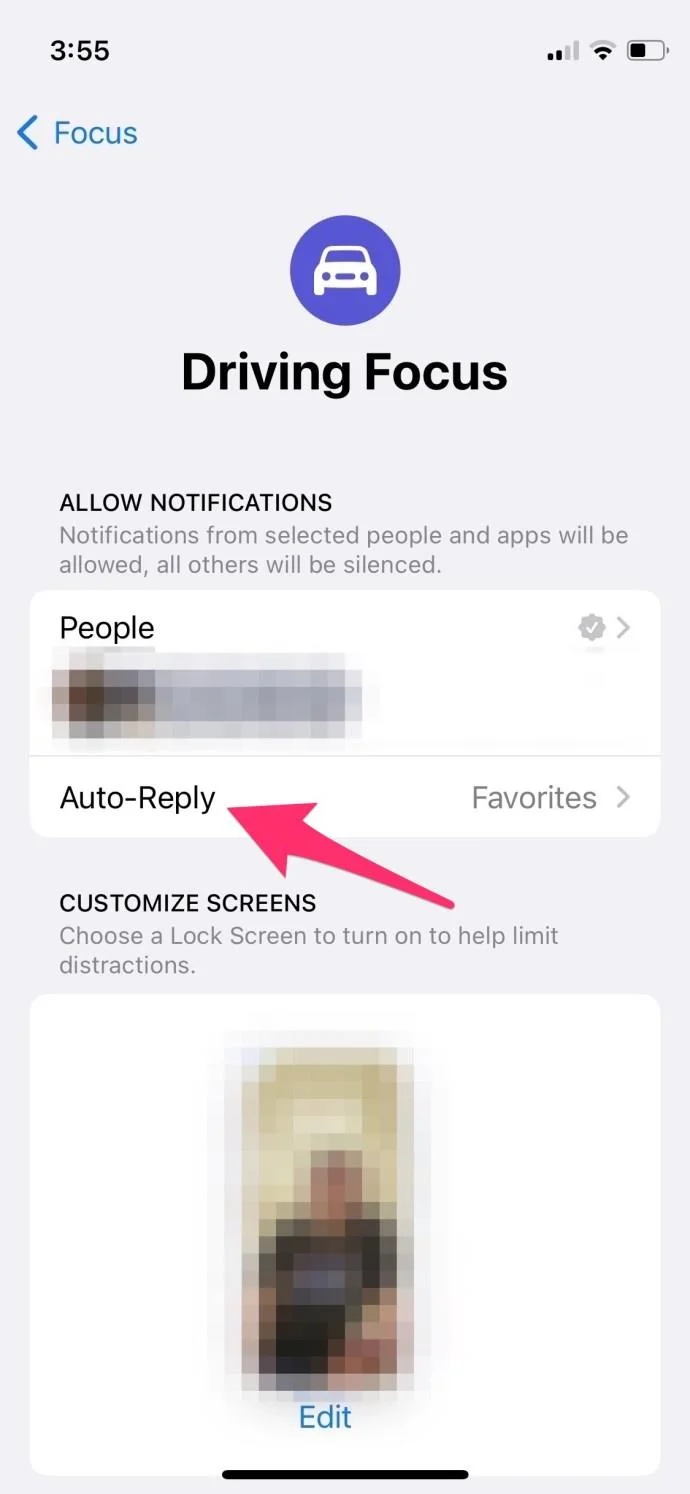 iPhone에서 문자에 자동 회신하는 방법