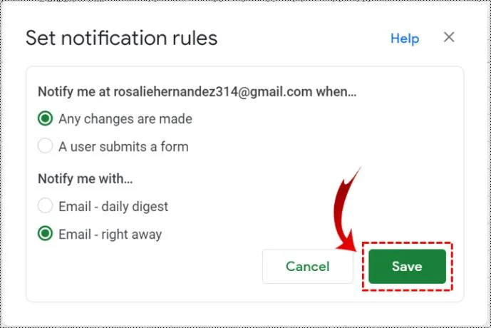 نحوه فعال کردن ردیابی تغییرات در Google Sheets
