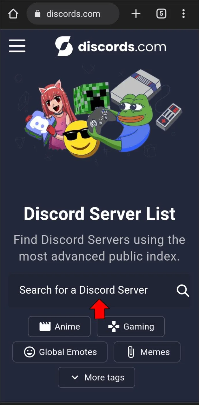 چگونه سرورهای Discord را در رایانه شخصی یا دستگاه تلفن همراه پیدا کنیم