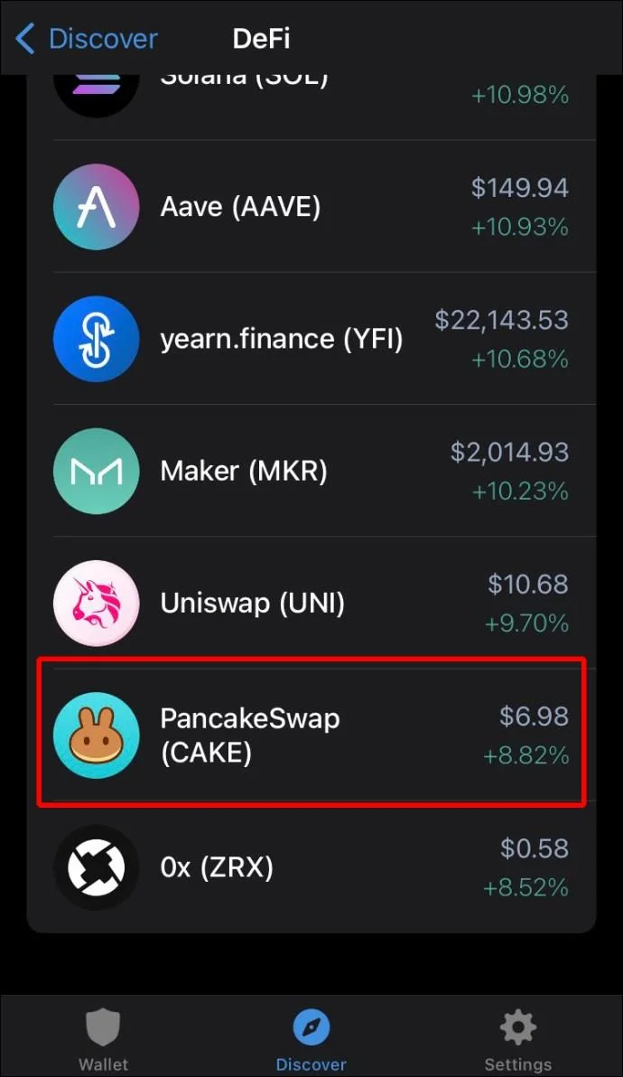 نحوه فروش توکن در PancakeSwap