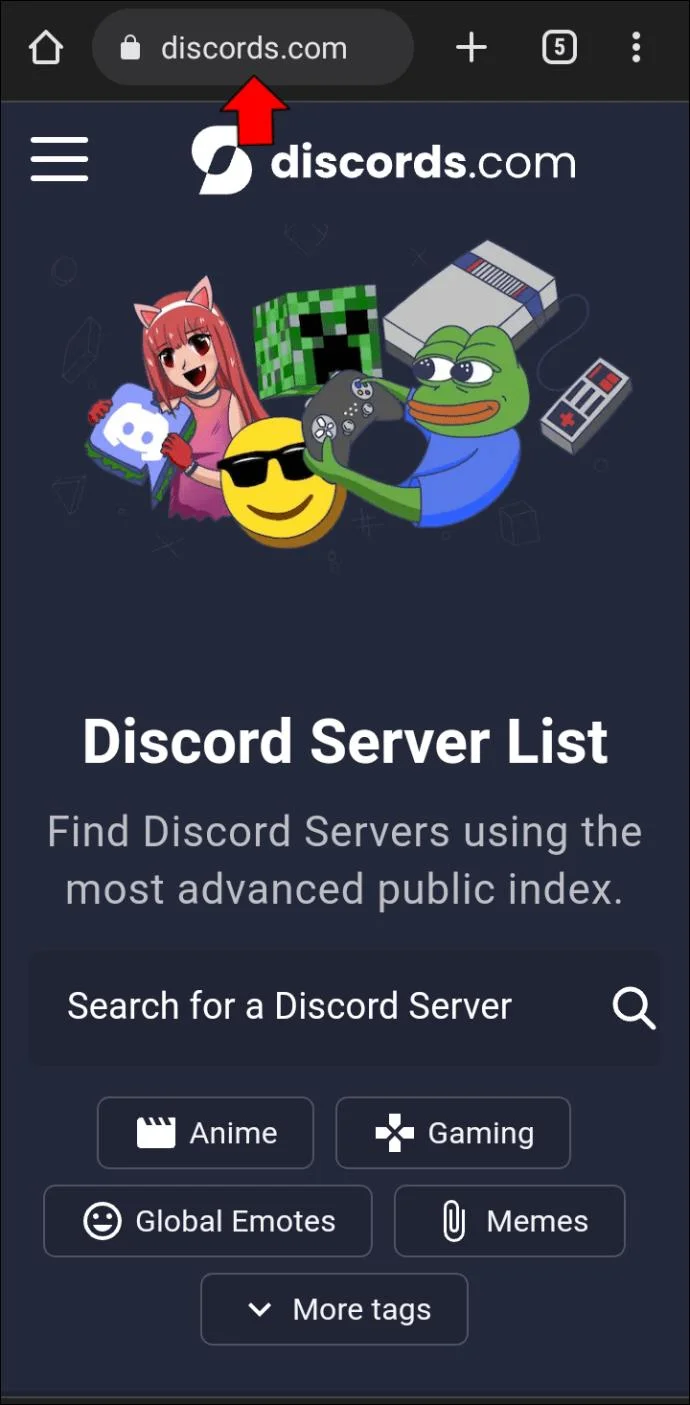 چگونه سرورهای Discord را در رایانه شخصی یا دستگاه تلفن همراه پیدا کنیم