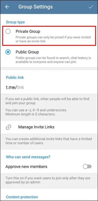 Como criar um chat em grupo no Telegram