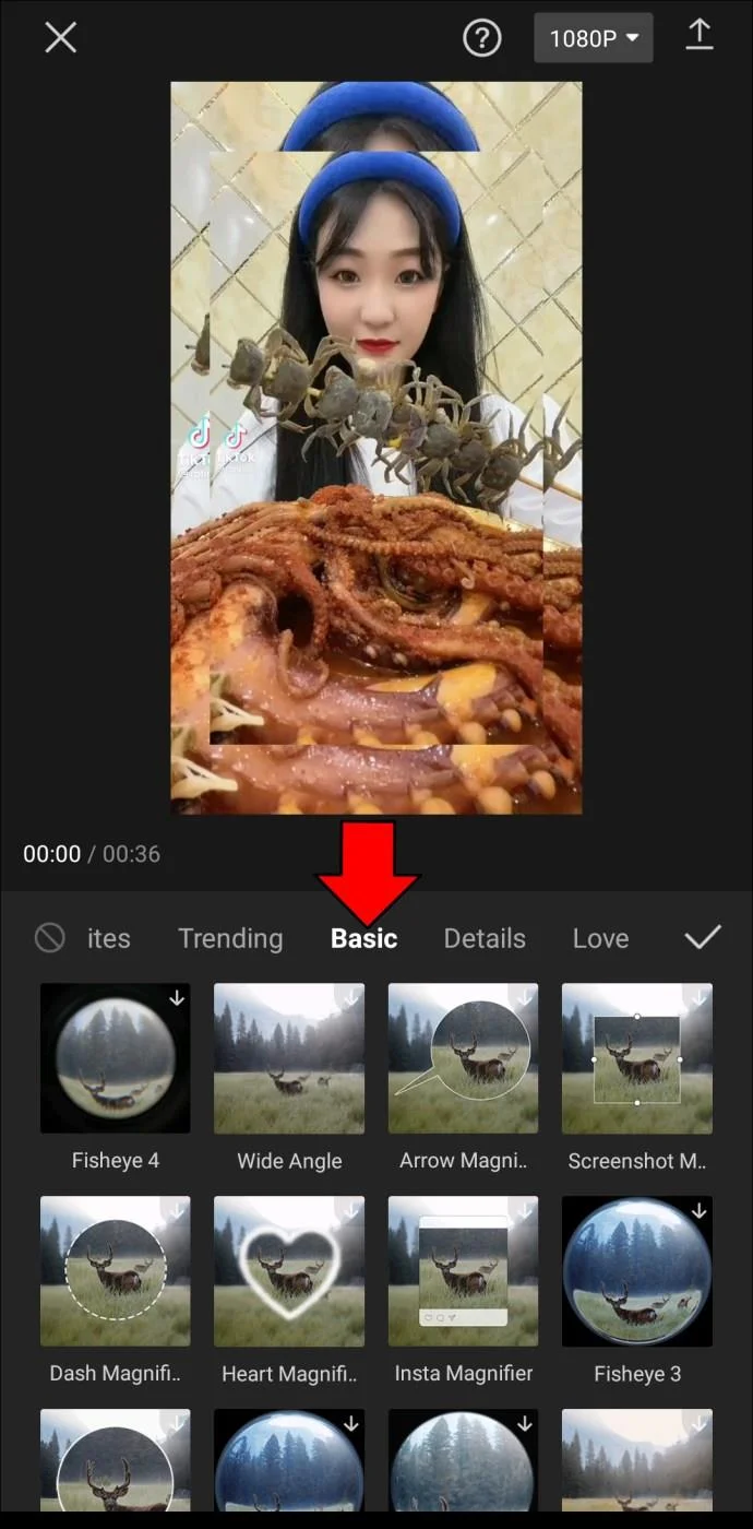 CapCut에서 사진 또는 비디오에 흐림 효과를 추가하는 방법