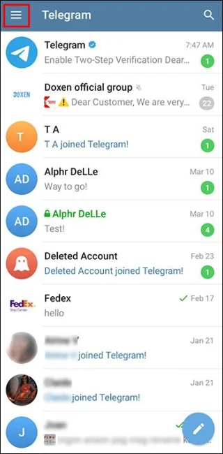 نحوه مسدود کردن اسپم در تلگرام