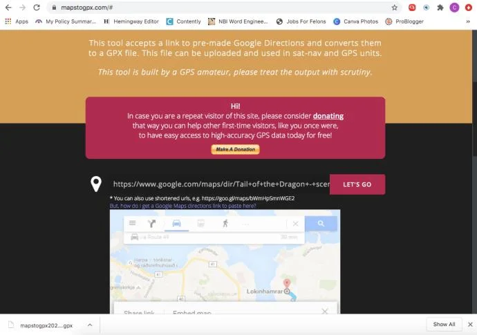 چگونه یک فایل GPX را به نقشه های گوگل اضافه کنیم