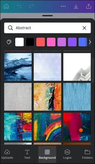نحوه تغییر پس زمینه یک تصویر در Canva