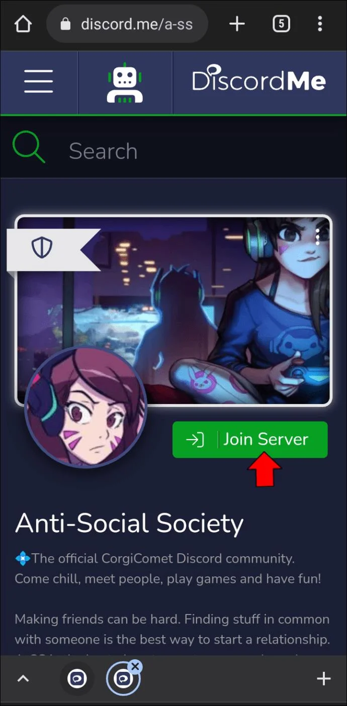 چگونه سرورهای Discord را در رایانه شخصی یا دستگاه تلفن همراه پیدا کنیم
