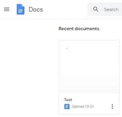 نحوه جابجایی صفحات در Google Docs