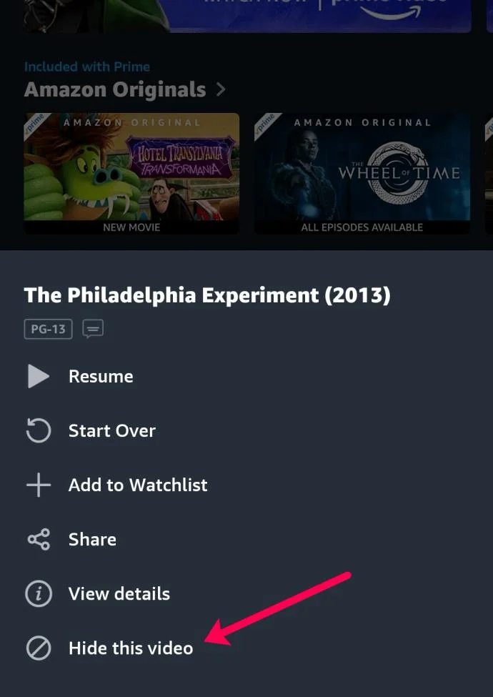 Come rimuovere la cronologia e la watchlist da Amazon Prime Video