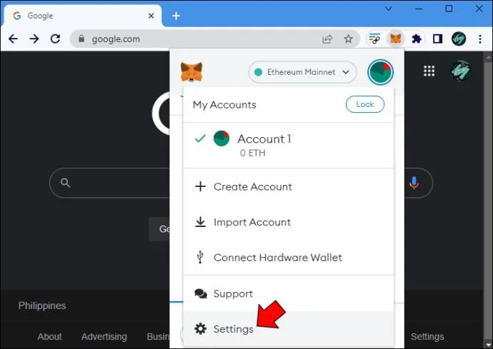 چگونه یک شبکه را از MetaMask حذف کنیم