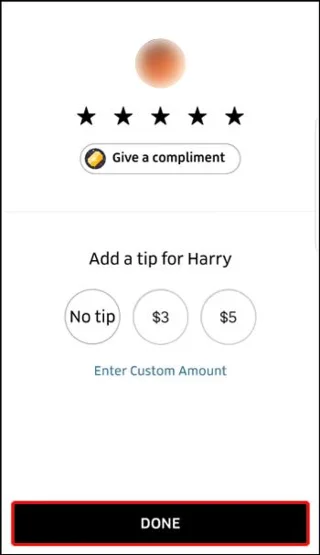 Jak dodać napiwek w aplikacji Uber lub Uber Eats