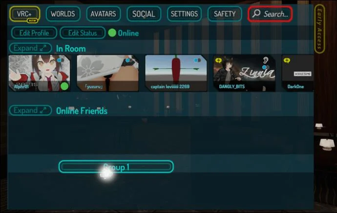 چگونه در VRChat دوستان اضافه کنیم