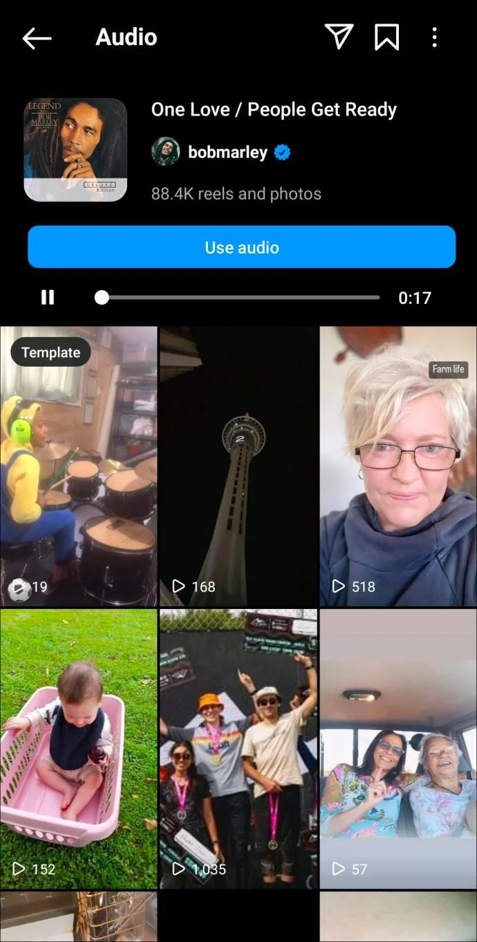 De beste Instagram Reels-nummers
