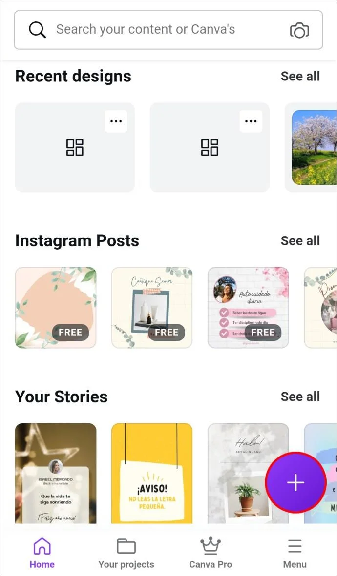 چگونه یک شکل را با یک تصویر در Canva پر کنیم