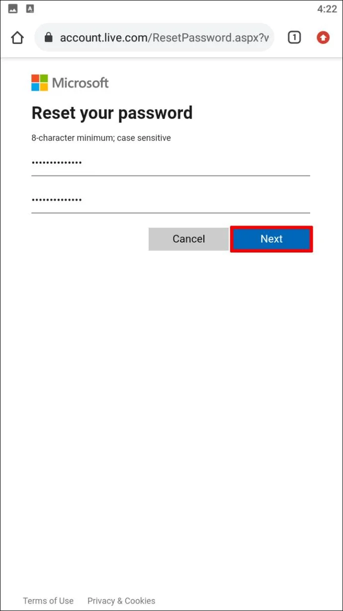 Jak zresetować i zmienić hasło Microsoft