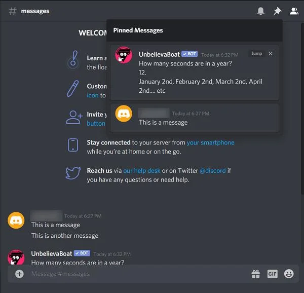 डिसॉर्डर मैसेज कैसे देखें