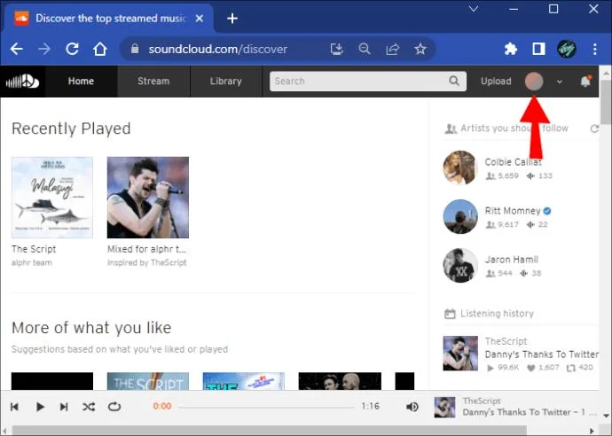 SoundCloud에서 재생 목록의 사진을 변경하는 방법