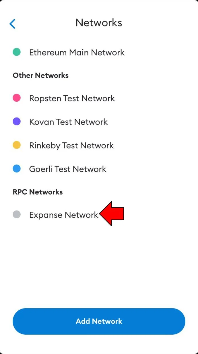 چگونه یک شبکه را از MetaMask حذف کنیم