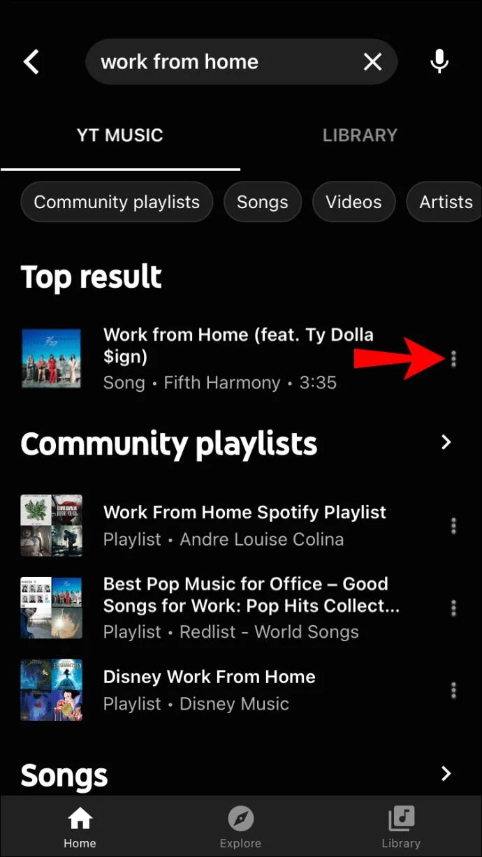YouTube Music のライブラリに曲を追加または削除する方法