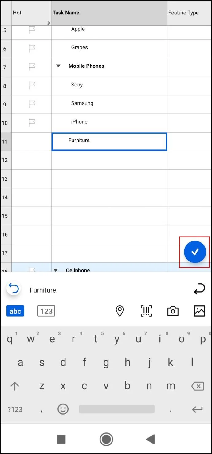 Come aggiungere una sottoattività in Smartsheet